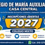INSCRIPCIONES ABIERTAS 2027: Te invitamos a conocer una propuesta educativa que inspira, acompaña y transforma vidas.